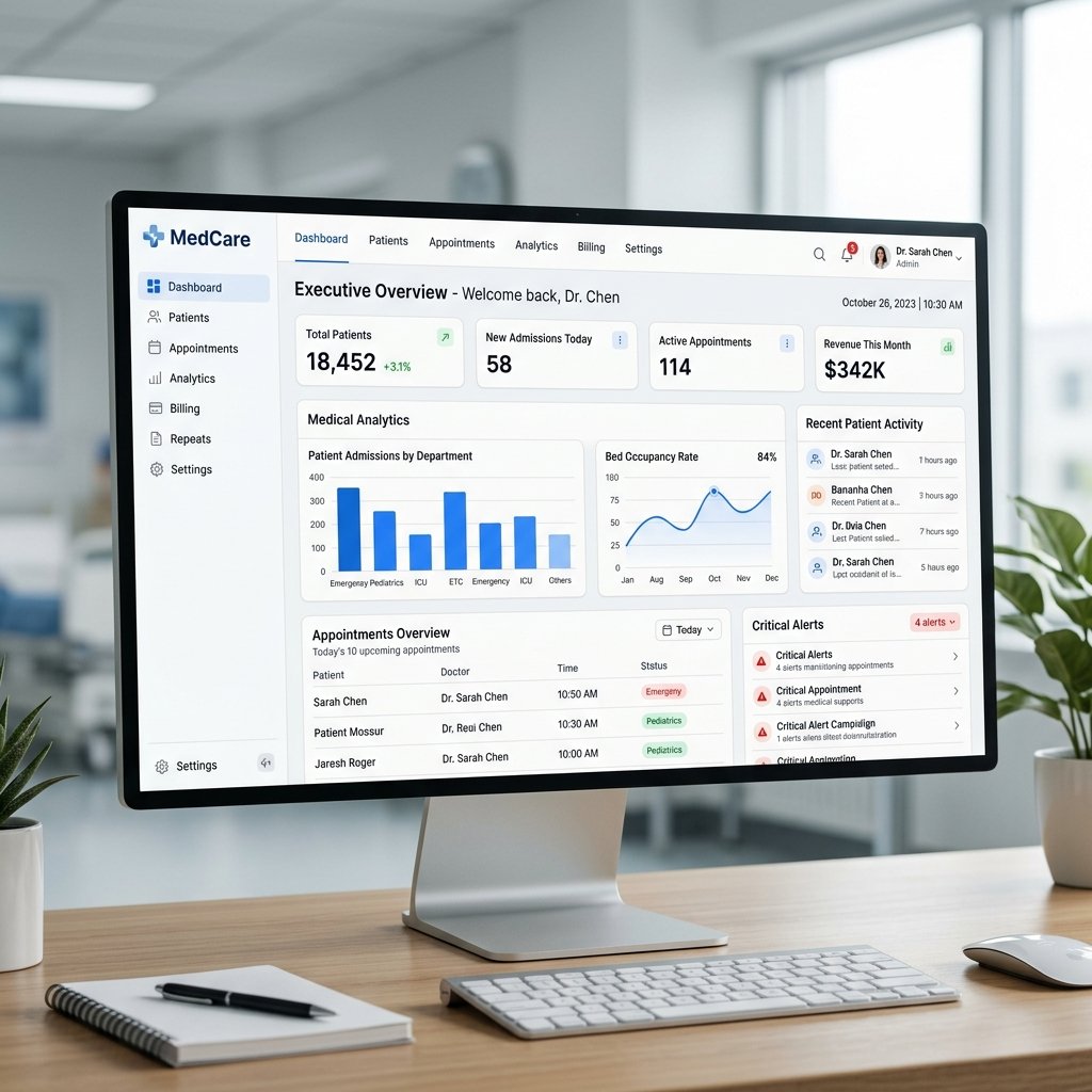 MedCare HMS Dashboard